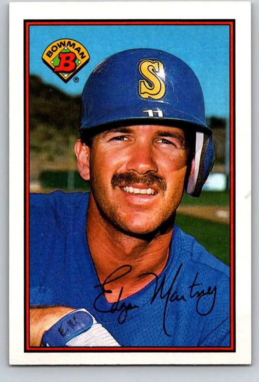 1989 Bowman #216 Edgar Martinez NM-MT Seattle Mariners Baseball Card - Baseball Card Single