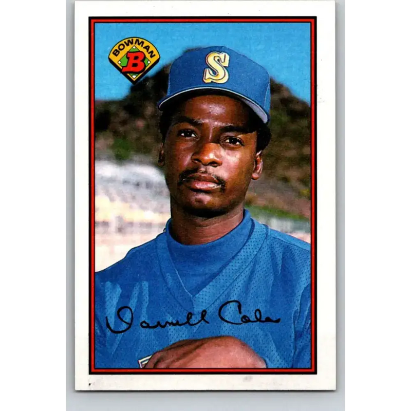 1989 Bowman #217 Darnell Coles NM-MT Seattle Mariners Baseball Card - Baseball Card Single