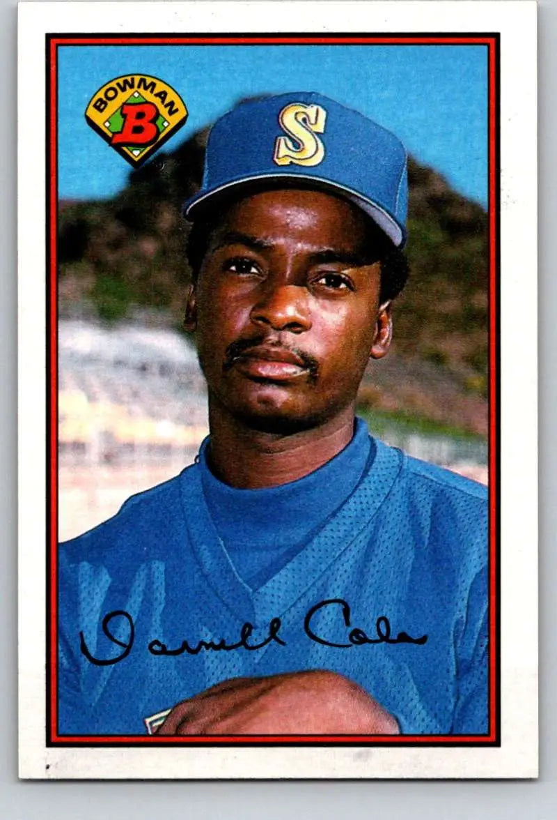 1989 Bowman #217 Darnell Coles NM-MT Seattle Mariners Baseball Card - Baseball Card Single