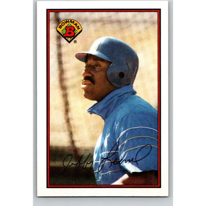 1989 Bowman #218 Jeffrey Leonard NM-MT Seattle Mariners Baseball Card