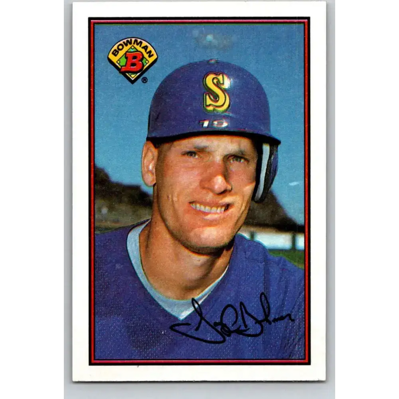 1989 Bowman #219 Jay Buhner NM-MT Seattle Mariners Baseball Card - Baseball Card Single