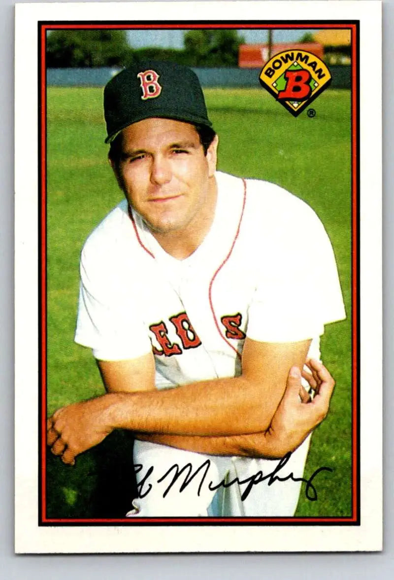 1989 Bowman #22 Rob Murphy NM-MT Boston Red Sox Baseball Card - Baseball Card Single
