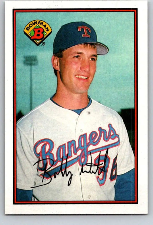 1989 Bowman #222 Bobby Witt NM-MT Texas Rangers Baseball Card - Baseball Card Single