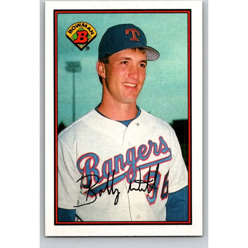 1989 Bowman #222 Bobby Witt NM-MT Texas Rangers Baseball Card - Baseball Card Single
