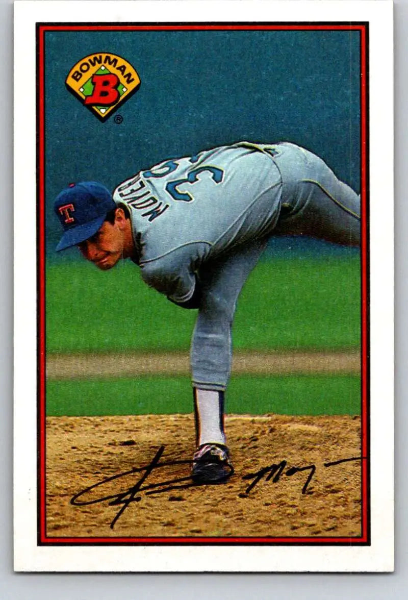 1989 Bowman #223 Jamie Moyer NM-MT Texas Rangers Baseball Card - Baseball Card Single