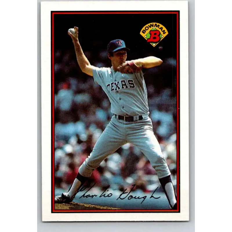 1989 Bowman #224 Charlie Hough NM-MT Texas Rangers Baseball Card - Baseball Card Single