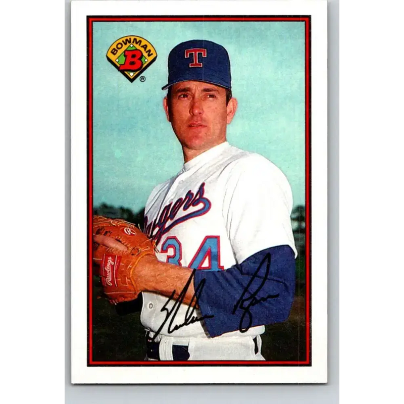 1989 Bowman #225 Nolan Ryan NM-MT Texas Rangers Baseball Card - Baseball Card Single