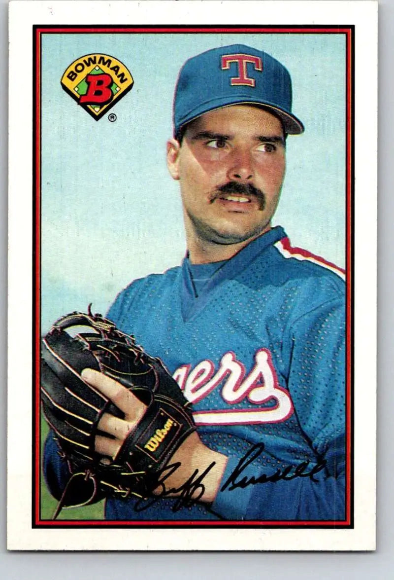 1989 Bowman #226 Jeff Russell NM-MT Texas Rangers Baseball Card - Baseball Card Single