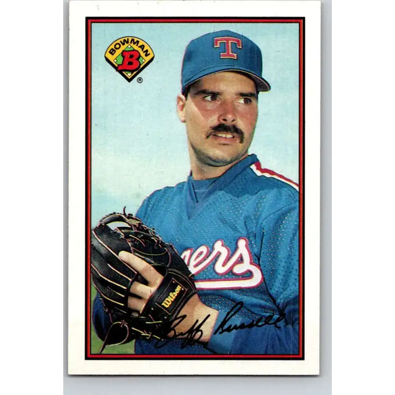 1989 Bowman #226 Jeff Russell NM-MT Texas Rangers Baseball Card - Baseball Card Single