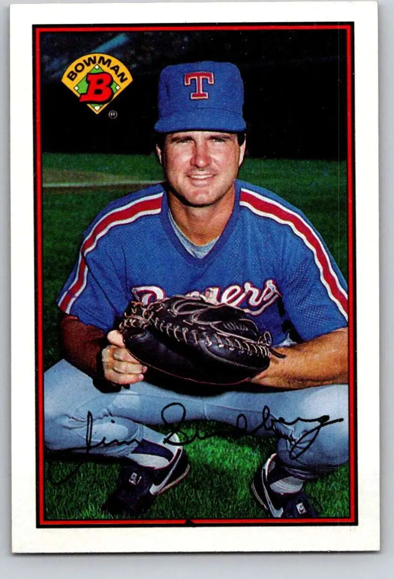 1989 Bowman #227 Jim Sundberg NM-MT Texas Rangers Baseball Card - Baseball Card Single