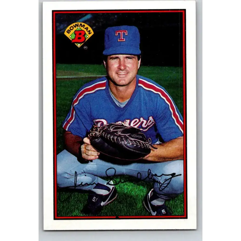 1989 Bowman #227 Jim Sundberg NM-MT Texas Rangers Baseball Card - Baseball Card Single