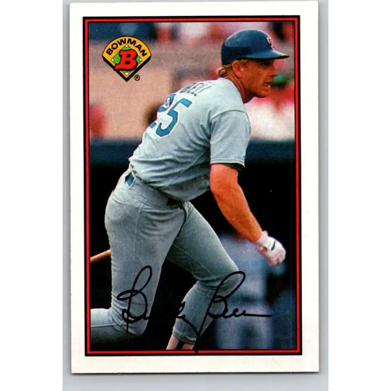 1989 Bowman #229 Buddy Bell NM-MT Texas Rangers Baseball Card - Baseball Card Single
