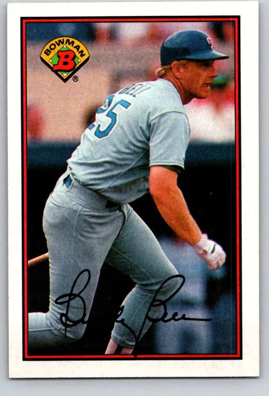 1989 Bowman #229 Buddy Bell NM-MT Texas Rangers Baseball Card - Baseball Card Single