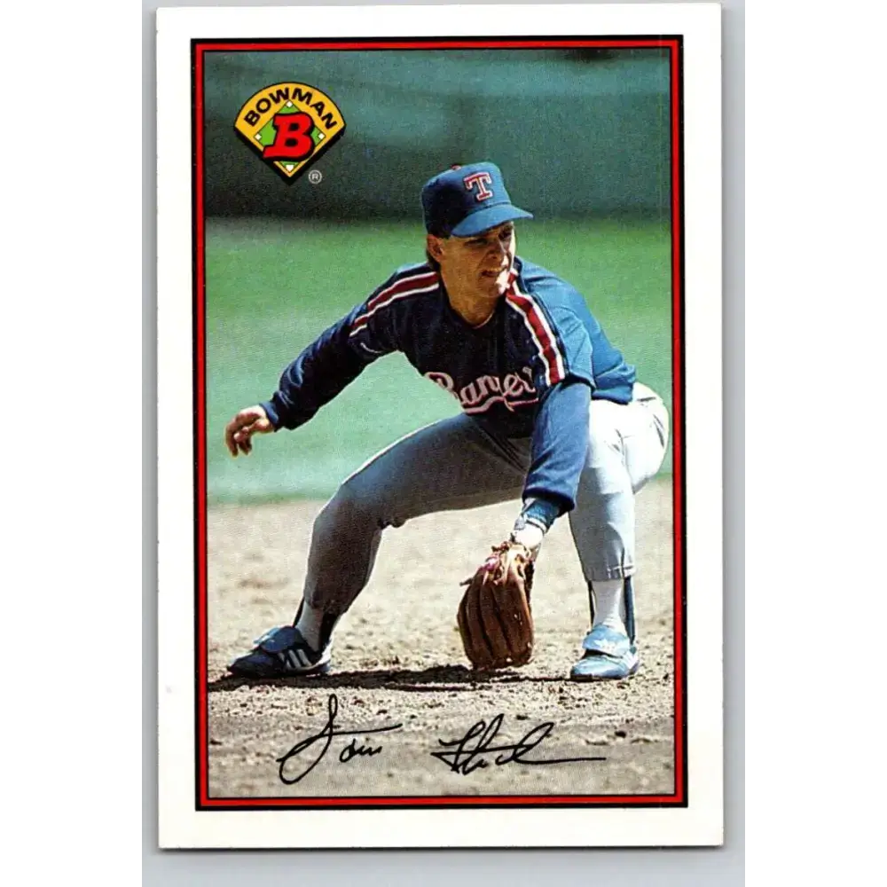 1989 Bowman #230 Scott Fletcher NM-MT Texas Rangers Baseball Card