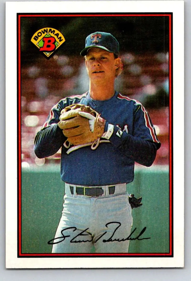1989 Bowman #232 Steve Buechele NM-MT Texas Rangers Baseball Card - Baseball Card Single