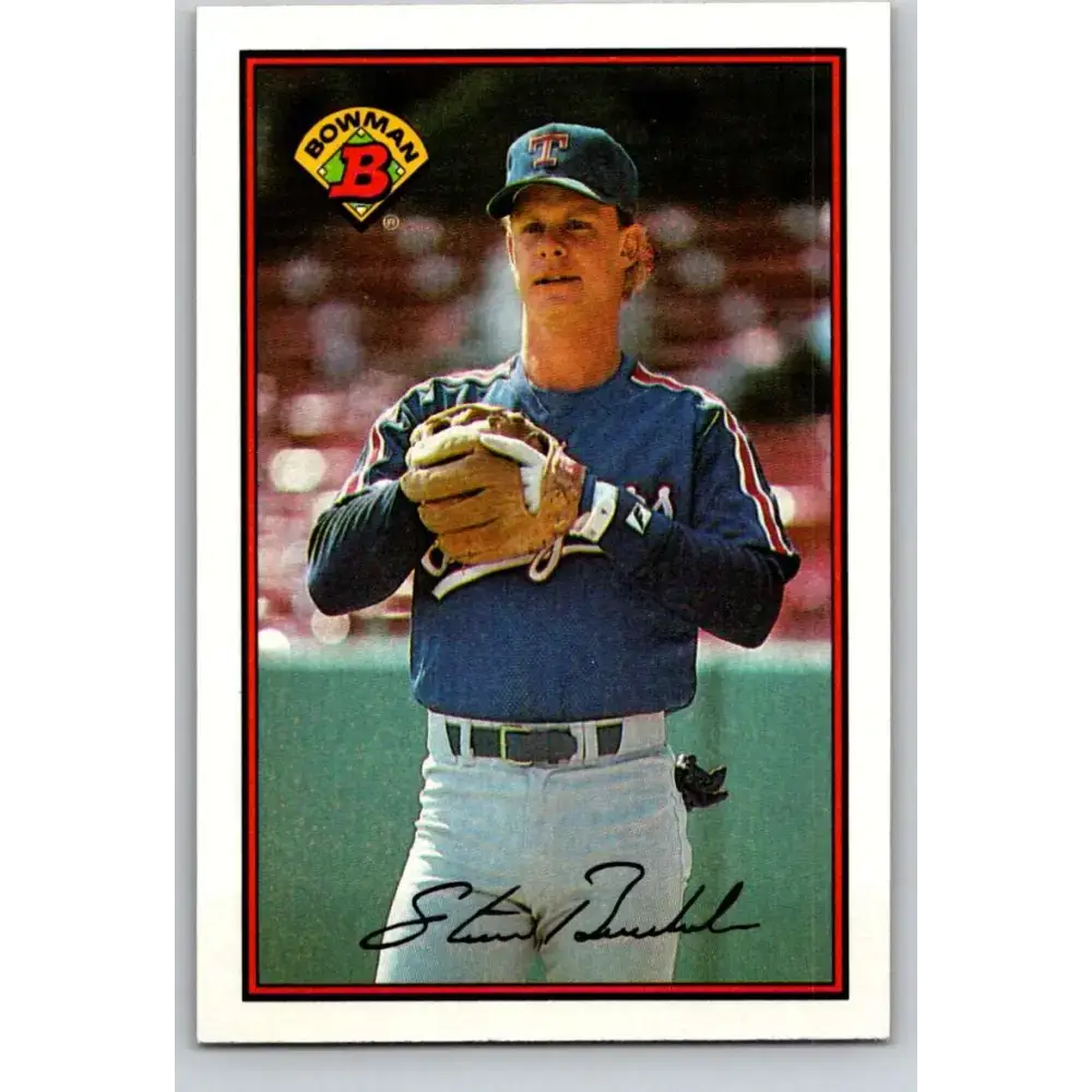 1989 Bowman #232 Steve Buechele NM-MT Texas Rangers Baseball Card