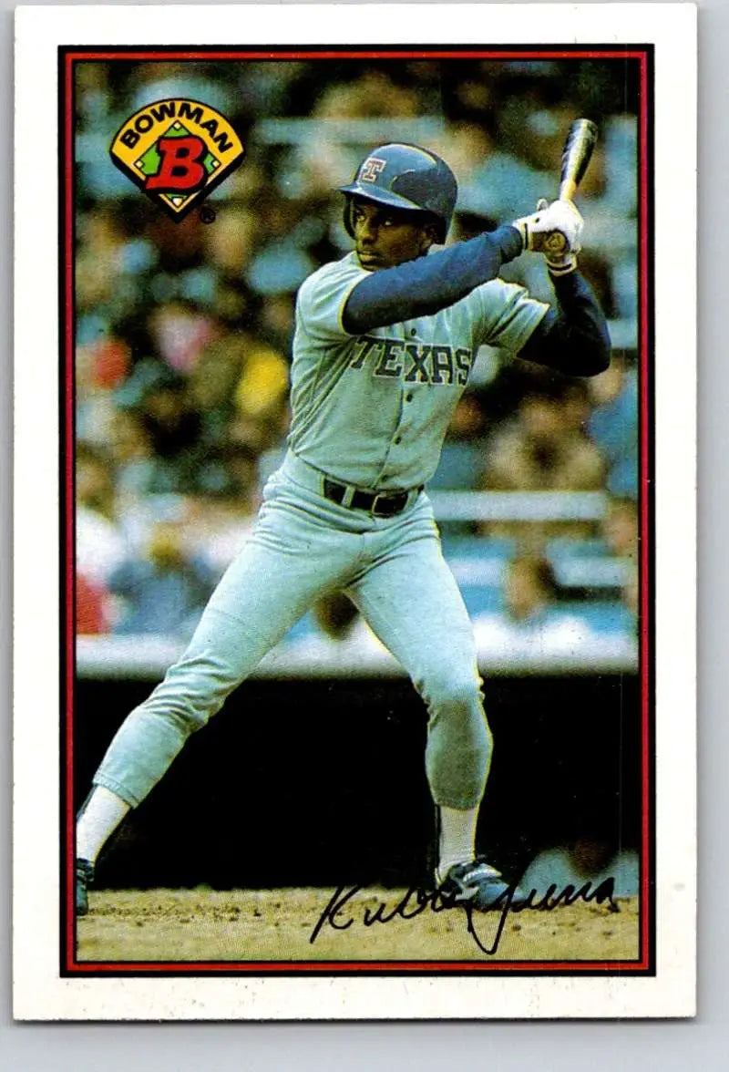 1989 Bowman #235 Ruben Sierra NM-MT Texas Rangers Baseball Card - Baseball Card Single
