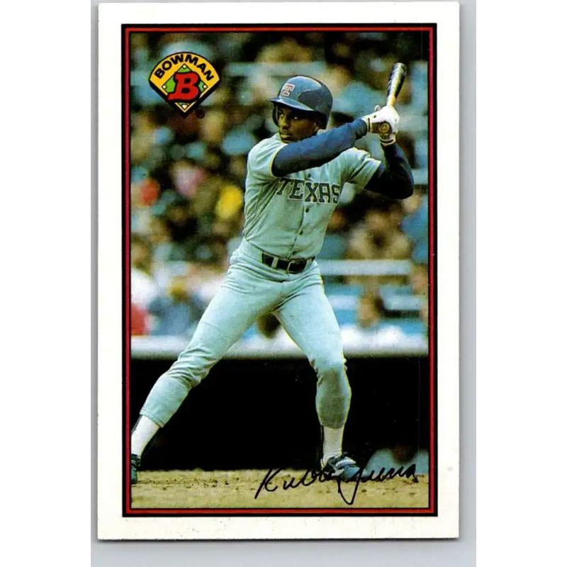 1989 Bowman #235 Ruben Sierra NM-MT Texas Rangers Baseball Card - Baseball Card Single