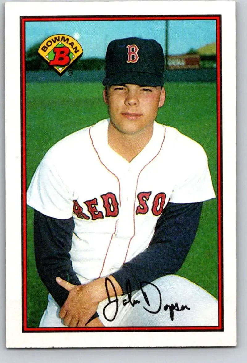 1989 Bowman #24 John Dopson NM-MT RC Rookie Boston Red Sox Baseball Card - Baseball Card Single