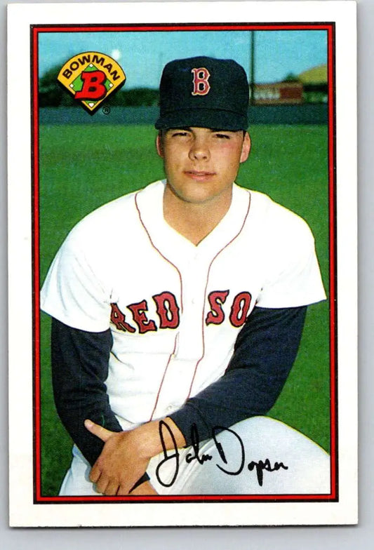 1989 Bowman #24 John Dopson NM-MT RC Rookie Boston Red Sox Baseball Card - Baseball Card Single