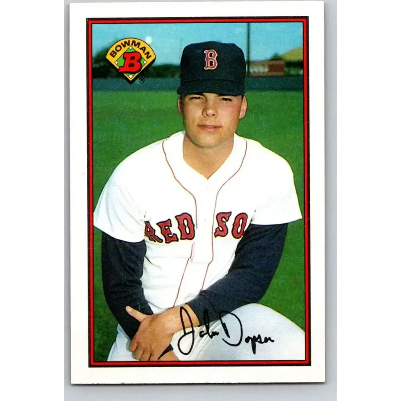 1989 Bowman #24 John Dopson NM-MT RC Rookie Boston Red Sox Baseball Card - Baseball Card Single
