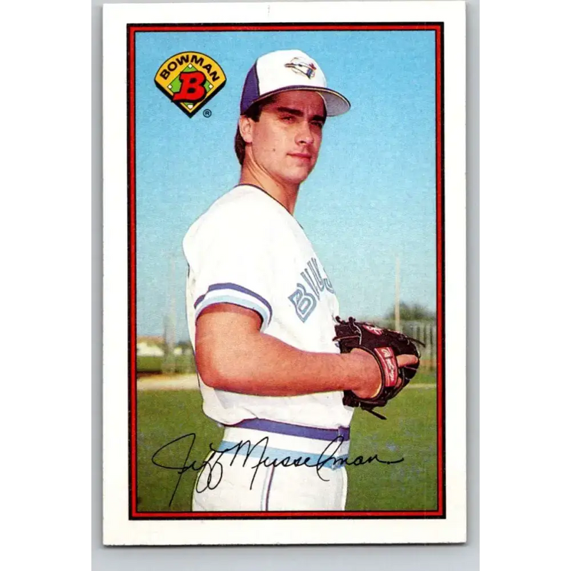 1989 Bowman #240 Jeff Musselman NM-MT Toronto Blue Jays Baseball Card - Baseball Card Single
