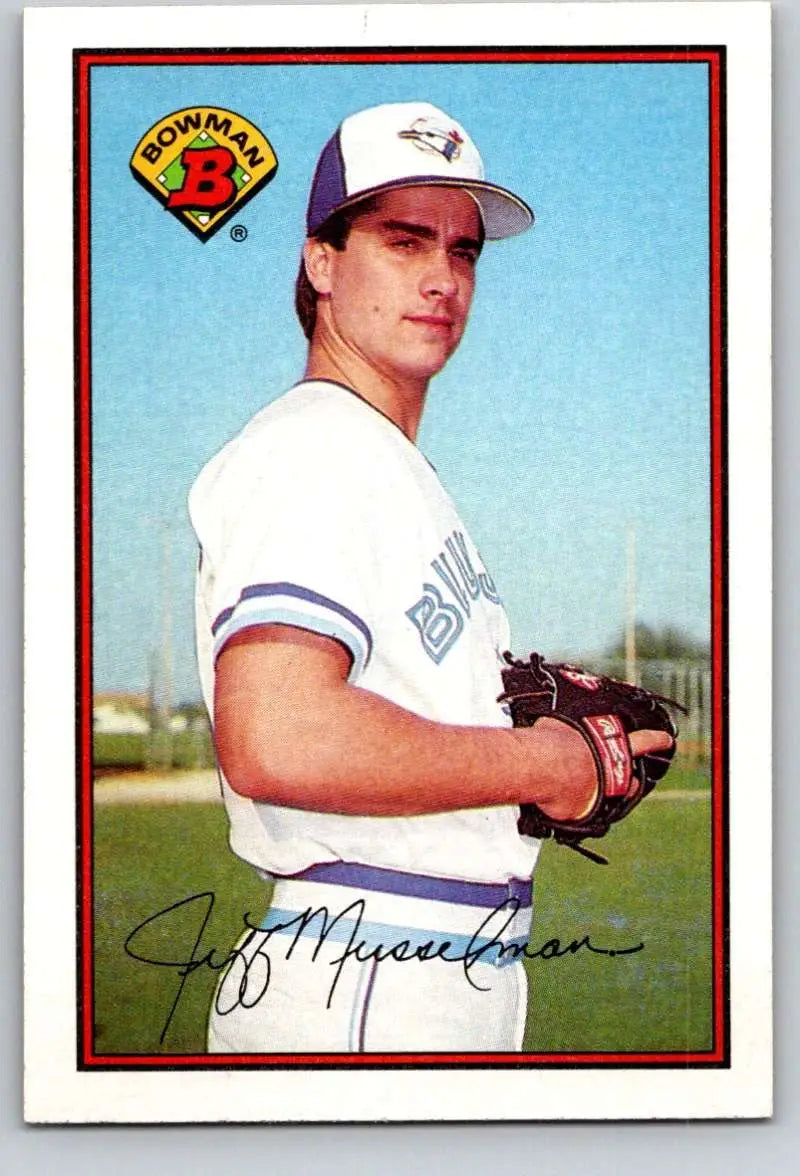 1989 Bowman #240 Jeff Musselman NM-MT Toronto Blue Jays Baseball Card - Baseball Card Single