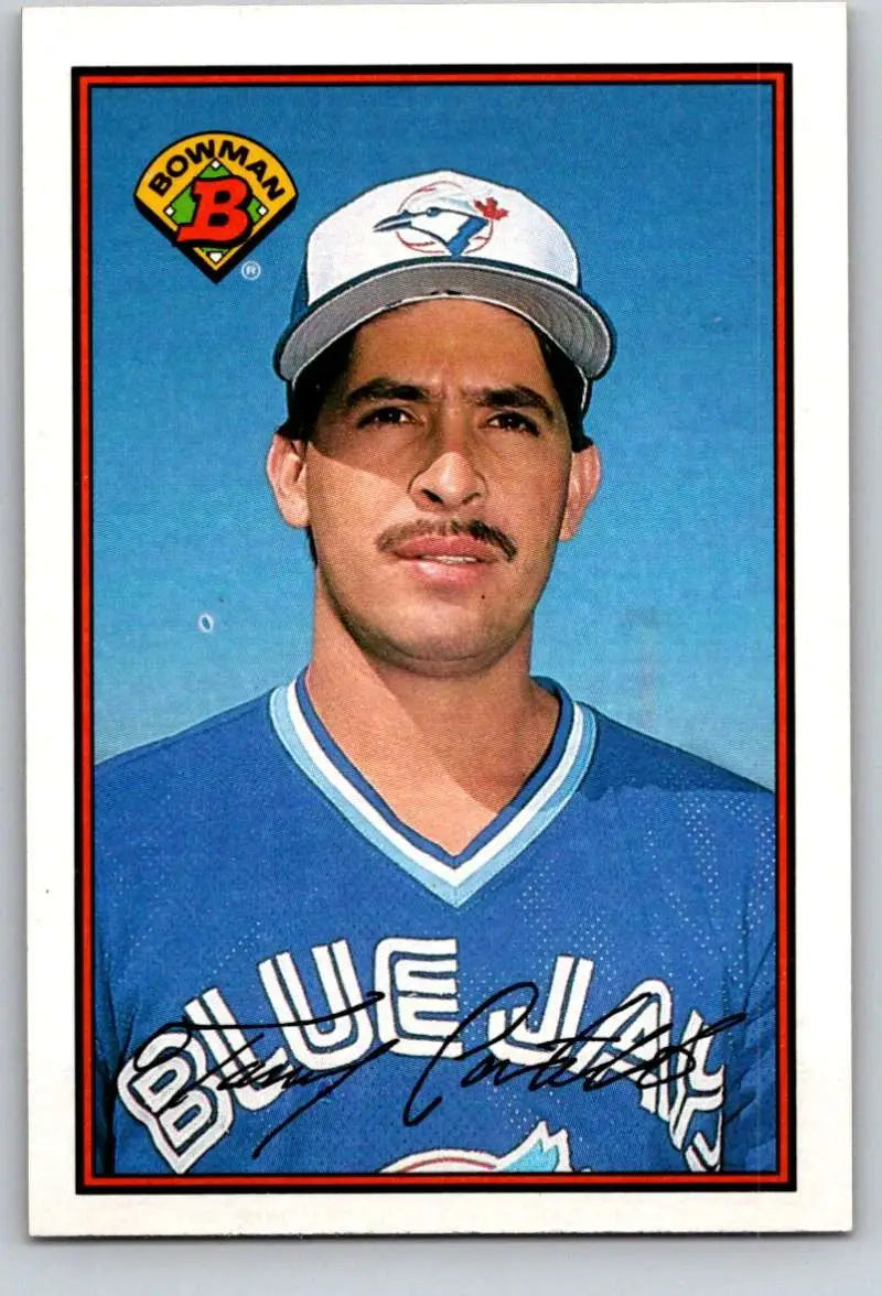 1989 Bowman #244 Tony Castillo NM-MT RC Rookie Toronto Blue Jays Baseball Card - Baseball Card Single