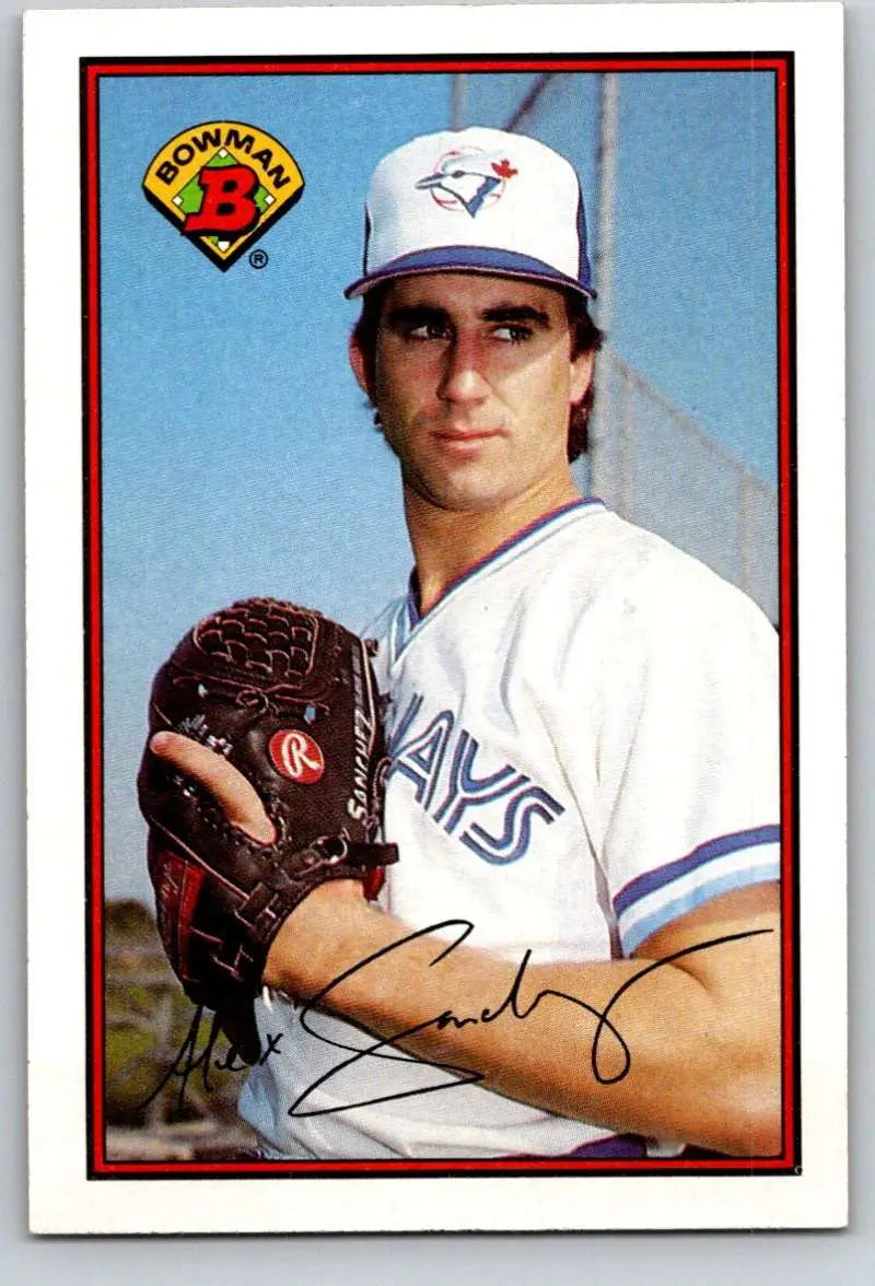 1989 Bowman #245 Alex Sanchez NM-MT RC Rookie Toronto Blue Jays Baseball Card - Baseball Card Single