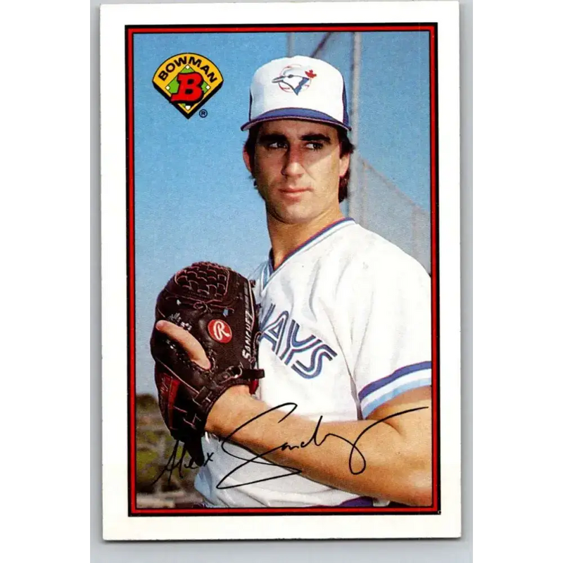 1989 Bowman #245 Alex Sanchez NM-MT RC Rookie Toronto Blue Jays Baseball Card - Baseball Card Single