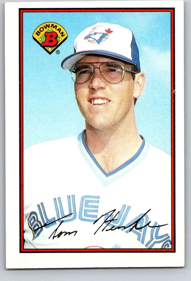 1989 Bowman #246 Tom Henke NM-MT Toronto Blue Jays Baseball Card