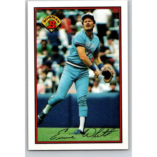1989 Bowman #248 Ernie Whitt NM-MT Toronto Blue Jays Baseball Card