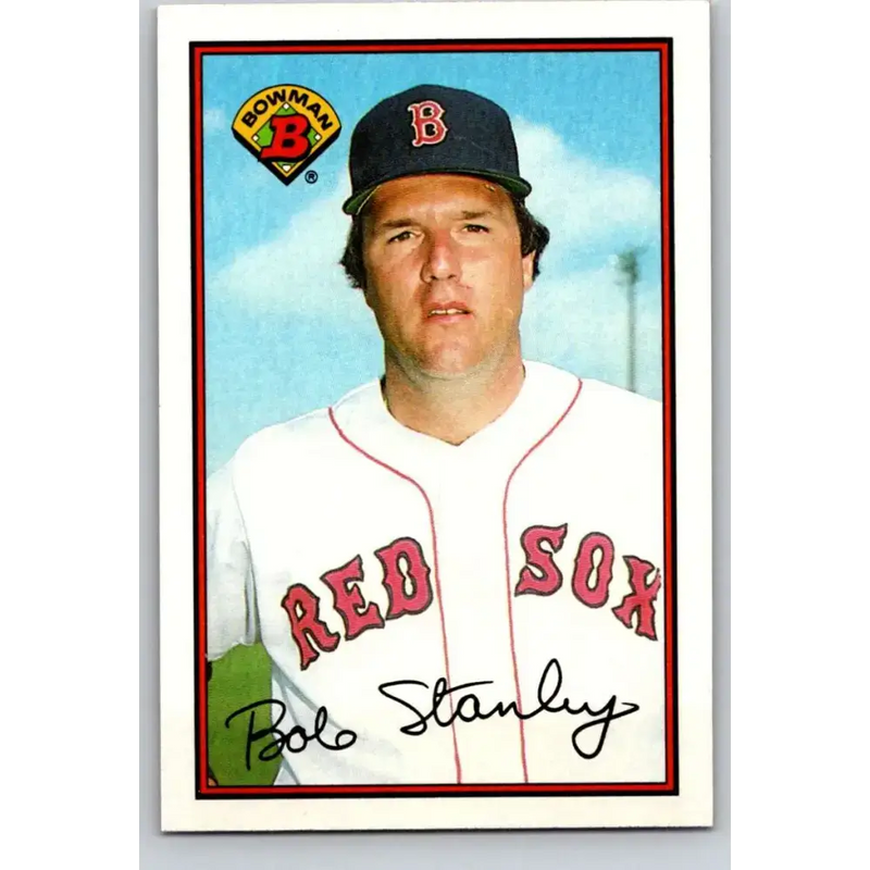 1989 Bowman #25 Bob Stanley NM-MT Boston Red Sox Baseball Card - Baseball Card Single