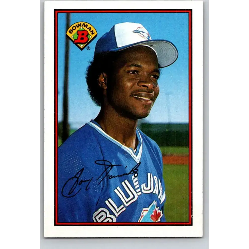 1989 Bowman #254 Tony Fernandez NM-MT Toronto Blue Jays Baseball Card - Baseball Card Single