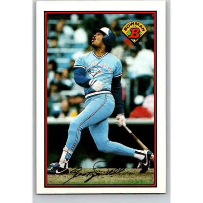 1989 Bowman #256 George Bell NM-MT Toronto Blue Jays Baseball Card