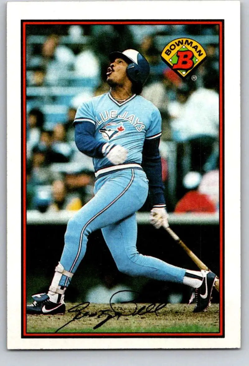 1989 Bowman #256 George Bell NM-MT Toronto Blue Jays Baseball Card - Baseball Card Single