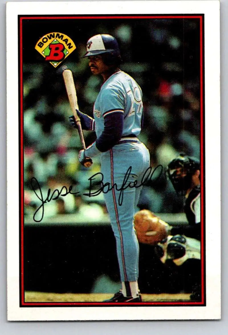 1989 Bowman #257 Jesse Barfield NM-MT Toronto Blue Jays Baseball Card - Baseball Card Single