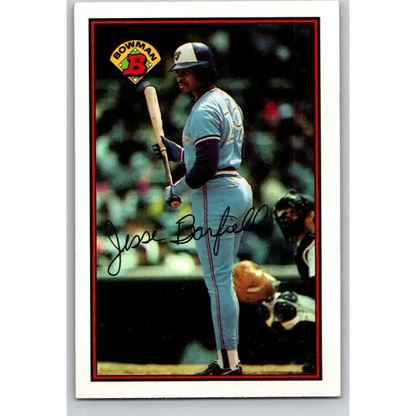 1989 Bowman #257 Jesse Barfield NM-MT Toronto Blue Jays Baseball Card