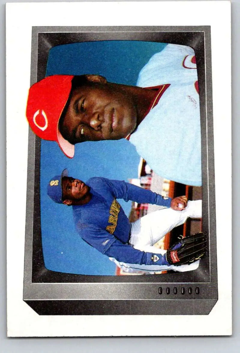 1989 Bowman #259 Ken Griffey Sr./Ken Griffey Jr. NM-MT Seattle Mariners/Cincinnati Reds Baseball Card - Baseball Card