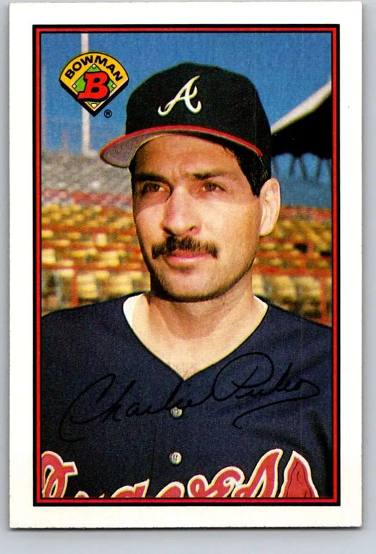 1989 Bowman #263 Charlie Puleo NM-MT Atlanta Braves Baseball Card - Baseball Card Single