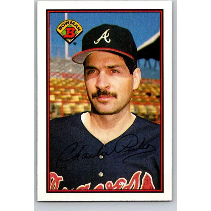 1989 Bowman #263 Charlie Puleo NM-MT Atlanta Braves Baseball Card - Baseball Card Single