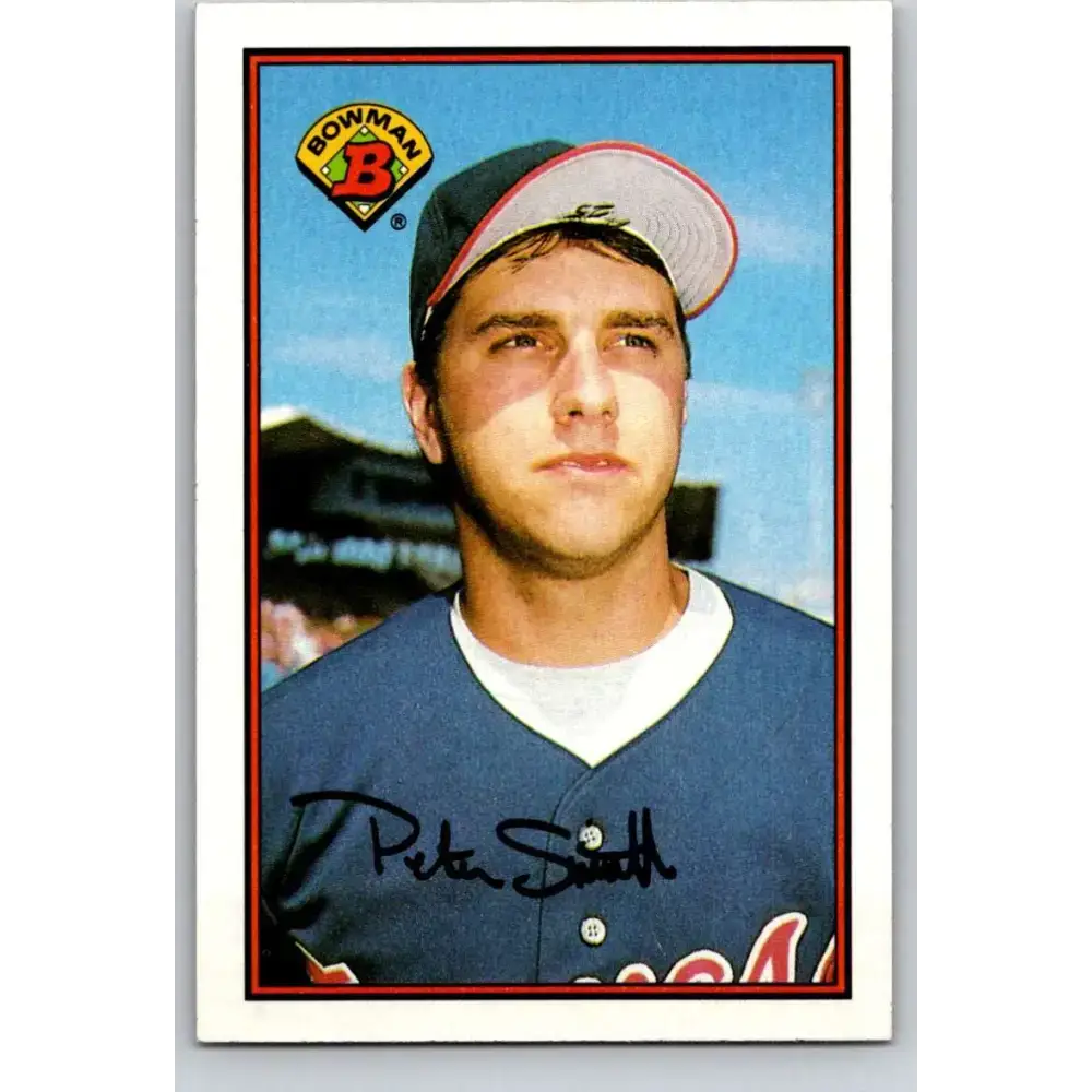 1989 Bowman #269 Pete Smith NM-MT Atlanta Braves Baseball Card