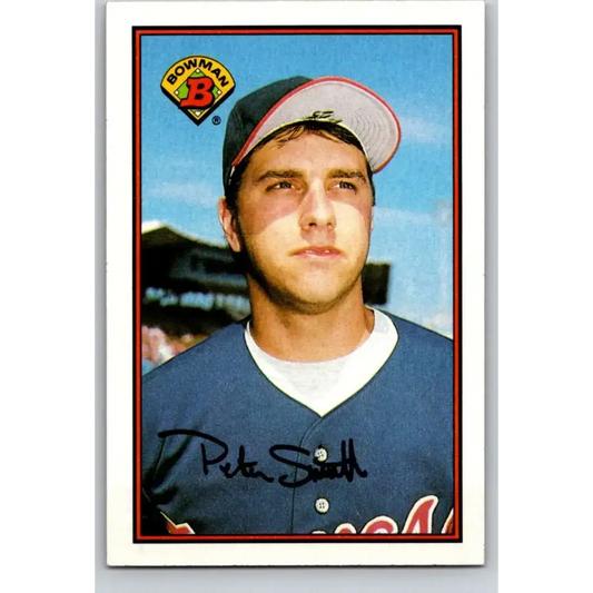 1989 Bowman #269 Pete Smith NM-MT Atlanta Braves Baseball Card