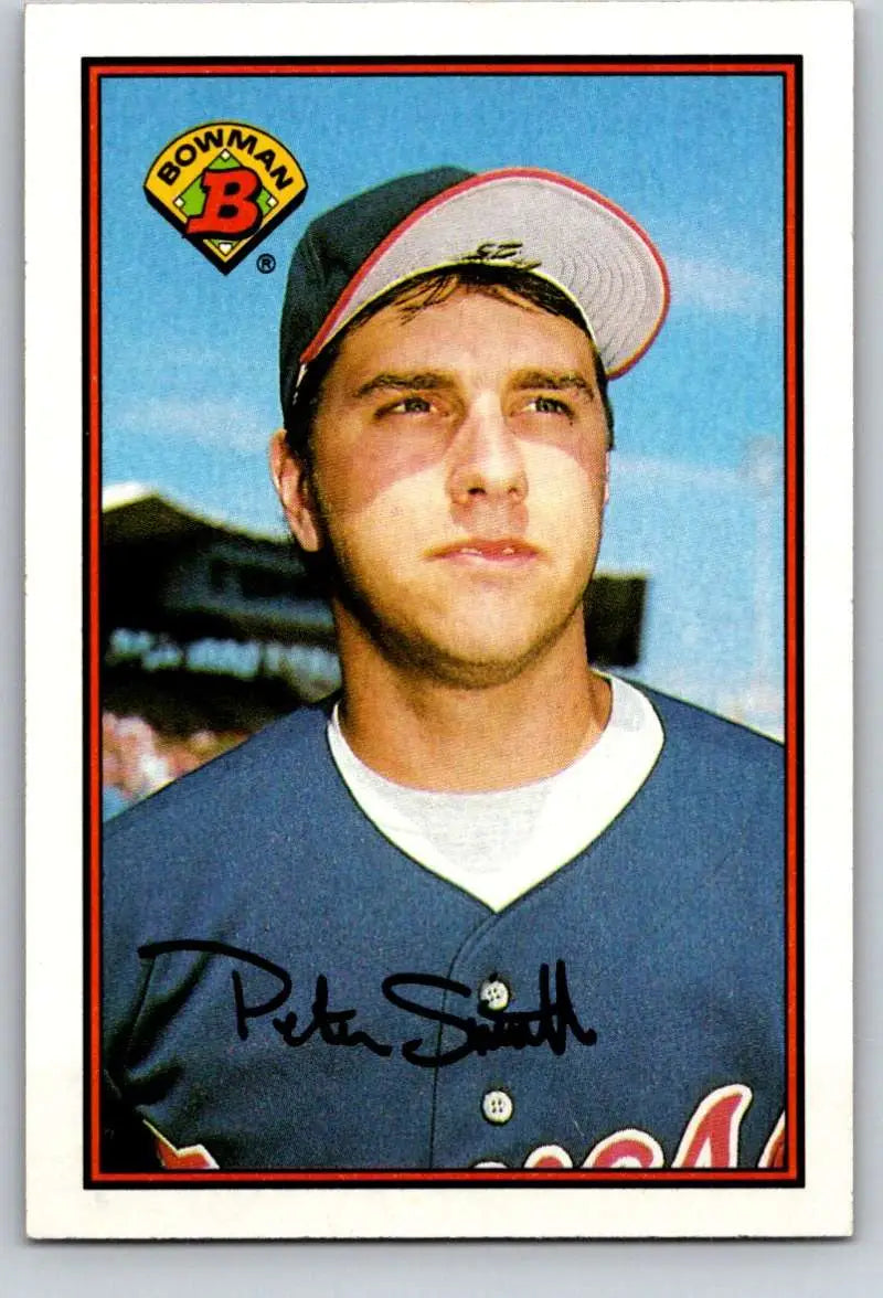 1989 Bowman #269 Pete Smith NM-MT Atlanta Braves Baseball Card - Baseball Card Single