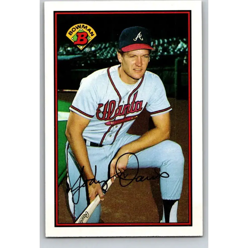 1989 Bowman #270 Jody Davis NM-MT Atlanta Braves Baseball Card - Baseball Card Single