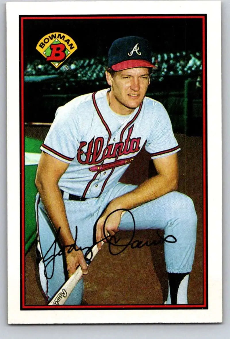 1989 Bowman #270 Jody Davis NM-MT Atlanta Braves Baseball Card - Baseball Card Single