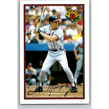 1989 Bowman #276 Dale Murphy NM-MT Atlanta Braves Baseball Card