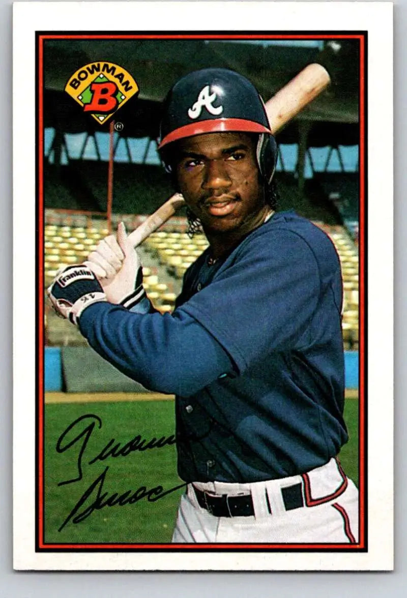1989 Bowman #279 Geronimo Berroa NM-MT Atlanta Braves Baseball Card - Baseball Card Single