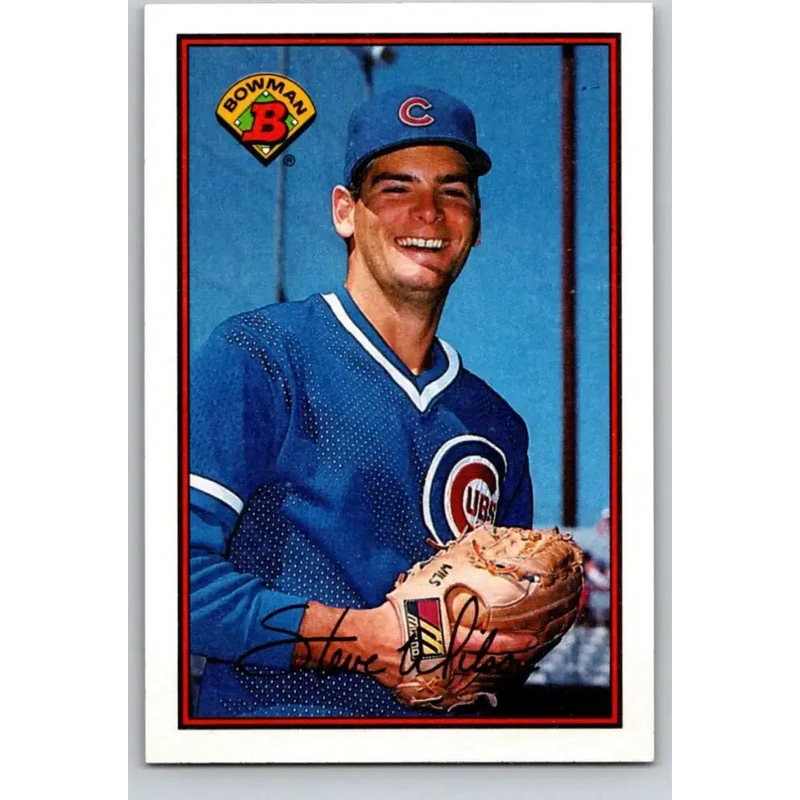 1989 Bowman #280 Steve Wilson NM-MT RC Rookie Chicago Cubs Baseball Card - Baseball Card Single