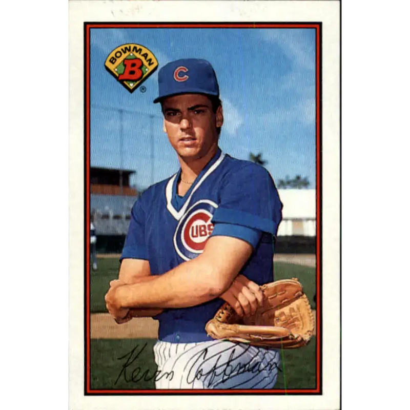 1989 Bowman #282 Kevin Coffman NM-MT Chicago Cubs Baseball Card - Baseball Card Single